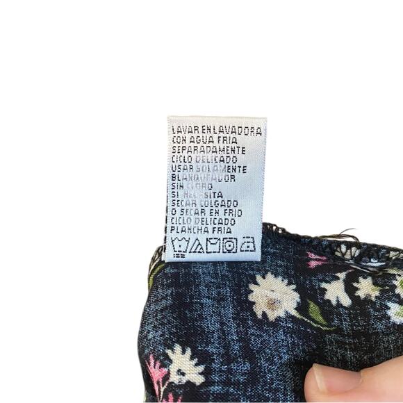 Vintage Dressbarn woman navy and Red Sleeveless Maxi Sundress plus size 16W - Picture 5 of 10